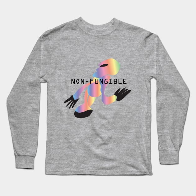 NFT, non-fungible token Long Sleeve T-Shirt by MalikMaryna